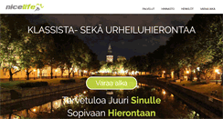 Desktop Screenshot of nicelife.fi