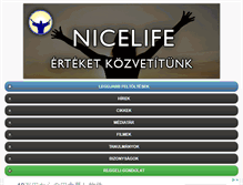 Tablet Screenshot of nicelife.hu